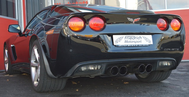 Friedrich Motorsport 70mm Duplex Sportendschalldämpfer Chevrolet Corvette C6