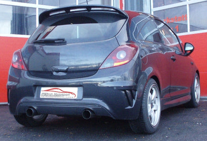 Friedrich Motorsport 70mm Duplex-Sportendschalldämpfer Edelstahl