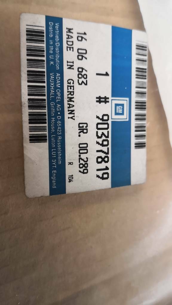 Opel Kadett E Motor Dichtungsatz Neu Original GM