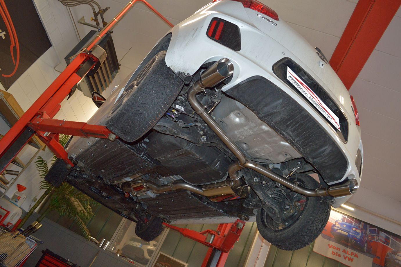 Friedrich Motorsport 70mm Duplexanlage KIA Cee d und Pro Cee d GT (JD)