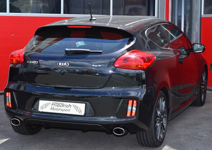 Friedrich Motorsport 70mm Duplexanlage KIA Cee d und Pro Cee d GT (JD)