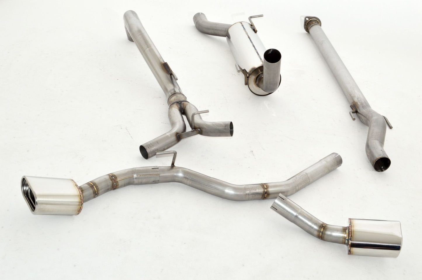 Friedrich Motorsport 70mm Sidepipe Duplex-Anlage Mitsubishi L200 (KJ_)