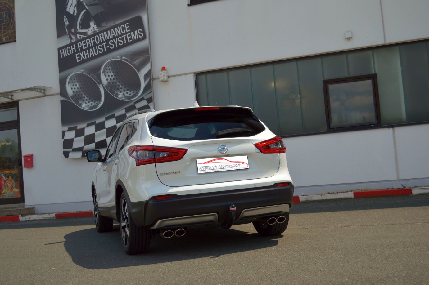 Friedrich Motorsport 70mm Duplex-Anlage Nissan Qashqai J11