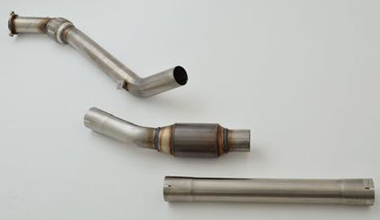 Friedrich Motorsport 70mm Downpipe mit 200 Zellen HJS Sport-Kat. Audi A6 4B Frontantrieb