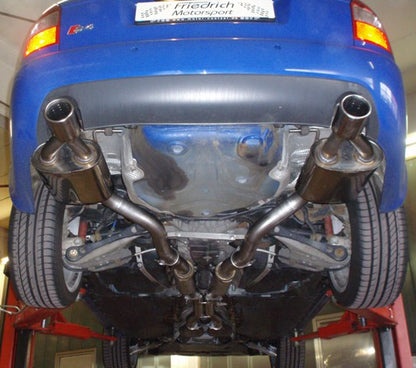 Friedrich Motorsport 70mm Duplexanlage Audi A4 B6 (8E) Quattro S4