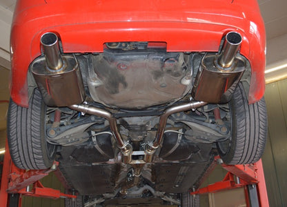 Friedrich Motorsport 70mm Duplexanlage Audi A4 B7 (8EC/8ED/8H) Quattro
