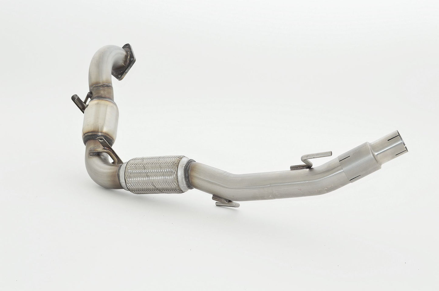 Friedrich Motorsport 70mm Downpipe mit Sport-Kat. Edelstahl