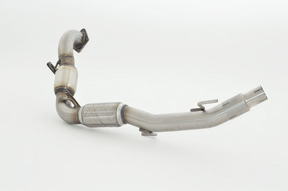 Friedrich Motorsport 70mm Downpipe mit Sport-Kat. Edelstahl