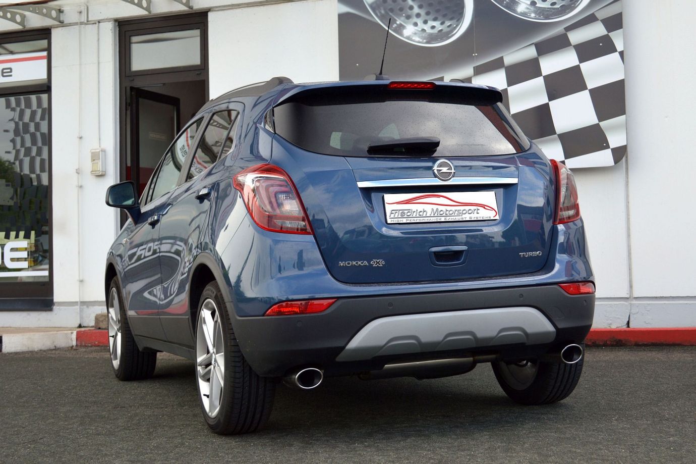 Friedrich Motorsport 70mm Duplexanlage Opel Mokka / Mokka X