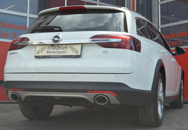 Friedrich Motorsport 70mm Duplexanlage Opel Insignia Country Tourer