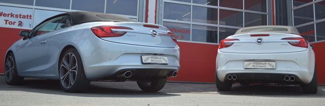 Friedrich Motorsport 70mm Duplexanlage Opel Cascada