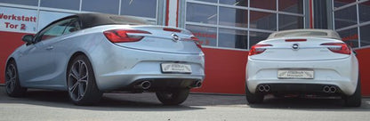 Friedrich Motorsport 70mm Duplexanlage Opel Cascada