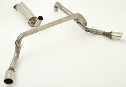 Friedrich Motorsport 70mm Sidepipe Duplexanlage Ford Ranger 2AB