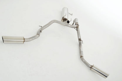Friedrich Motorsport 70mm Sidepipe Duplexanlage Isuzu D-Max TFS