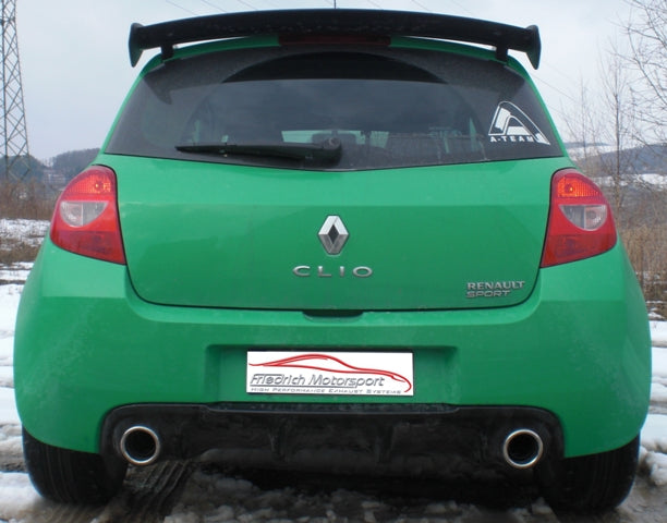 Friedrich Motorsport 70mm Duplexanlage Renault Clio III RS
