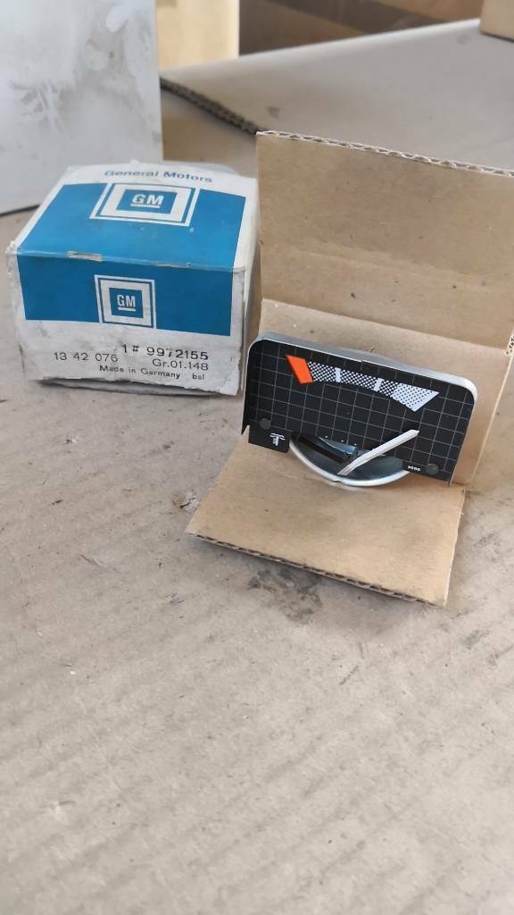 Opel Kadett E Temperaturanzeige Neu Original GM