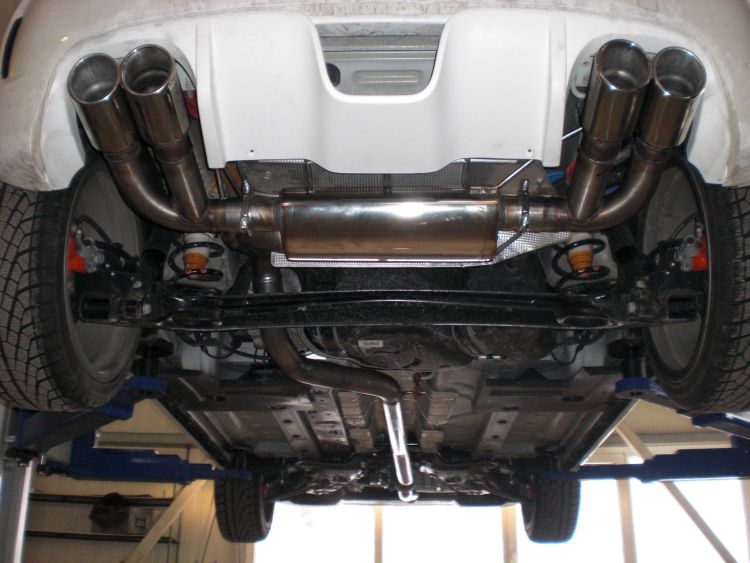 Friedrich Motorsport 70mm Duplexanlage Fiat 500 Abarth