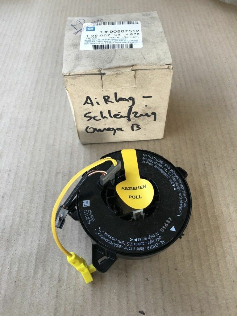 Original GM Opel Omega B Airbag Schleifring *NEU*