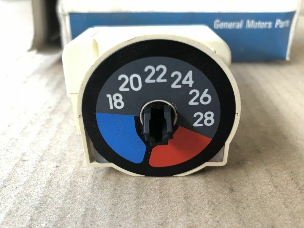Original GM Opel Senator B Temperatur Regler *NEU*