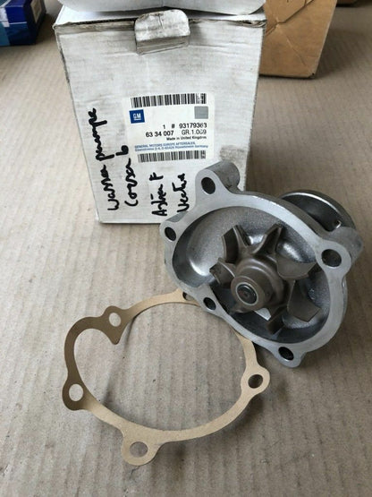 Original GM Opel Corsa B Astra F Vectra Wasserpumpe *NEU* 6334007