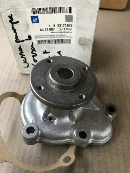Original GM Opel Corsa B Astra F Vectra Wasserpumpe *NEU* 6334007