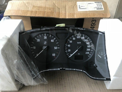 Original GM Opel Astra G Zafira A Tacho Kombiinstrument Neu