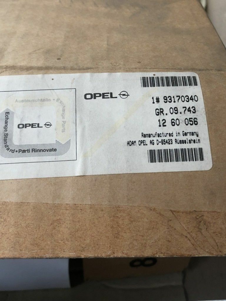 Original GM Opel Astra G Zafira A Tacho Kombiinstrument Neu