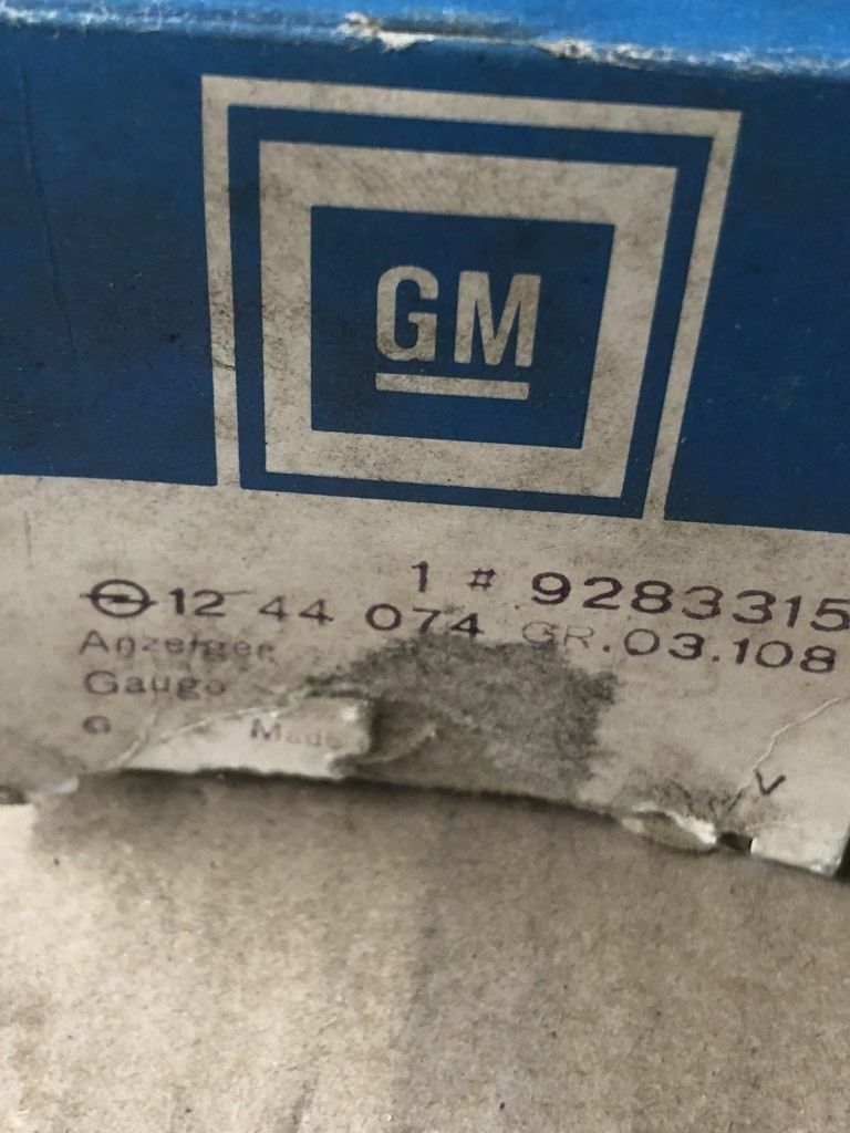 Original GM Opel Manta Ascona B Tankanzeige *NEU* 9283315