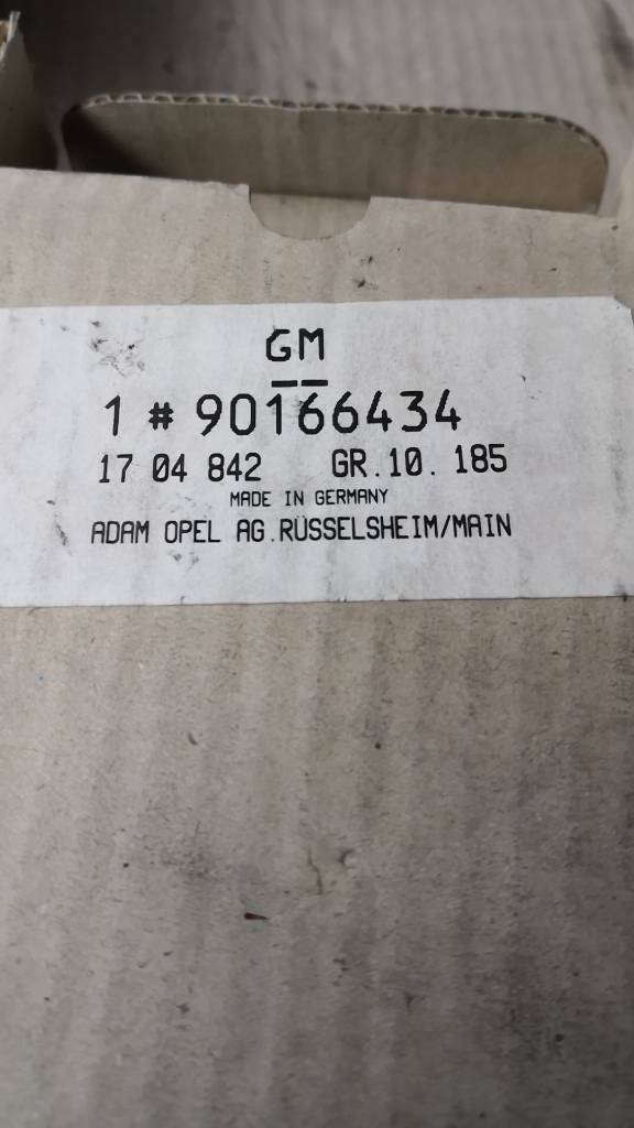 Opel Ascona C Spiegelglas Neu Original GM
