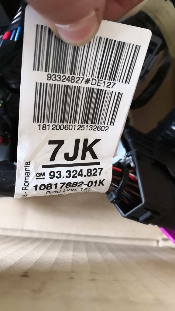 Opel Meriva A Kabelsatz Armaturenbrett Neu Original GM
