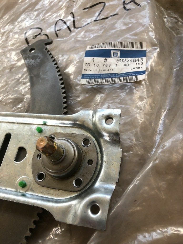 Opel Senator B Fensterheber links manuell NEU Original GM