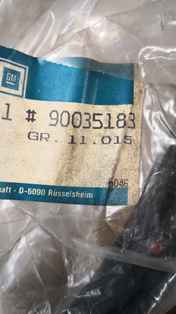 Opel Ascona C Dichtung Seitenwandbelüftung neu original GM