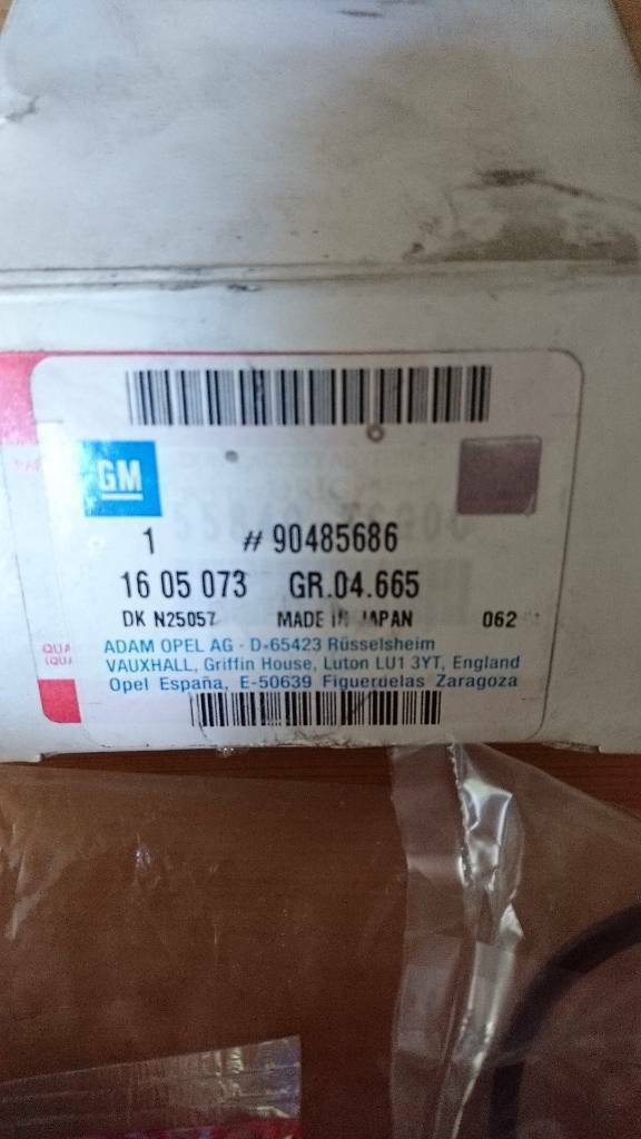 Opel Reperaturset Bremssattel Bremskolben GM 90485686