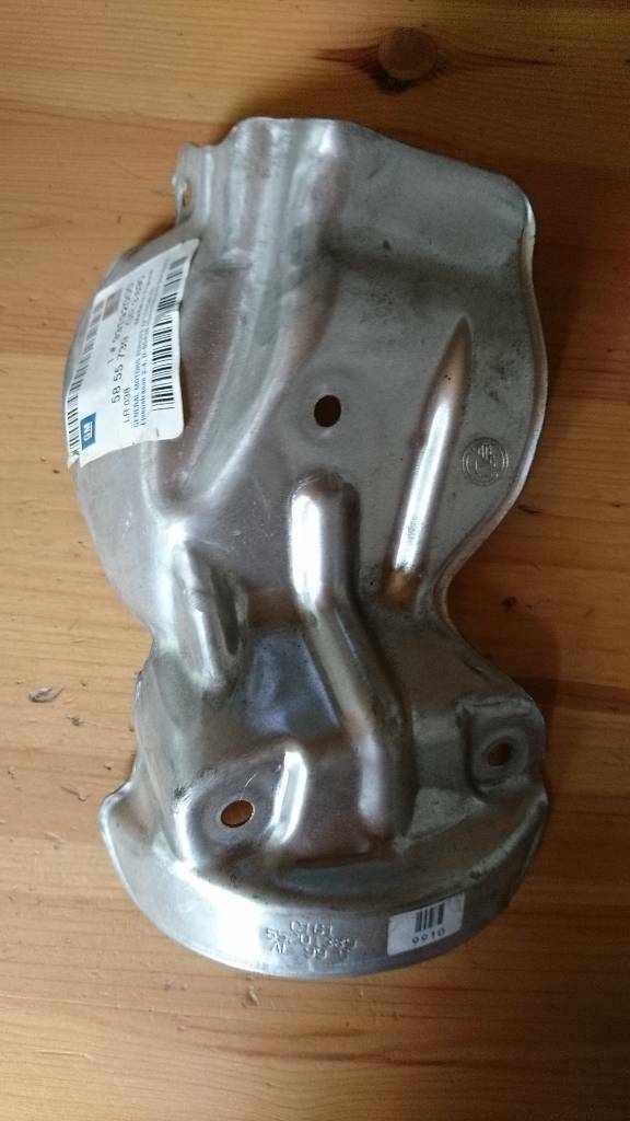 Corsa D Hitzeschutzblech Katalysator neu original GM