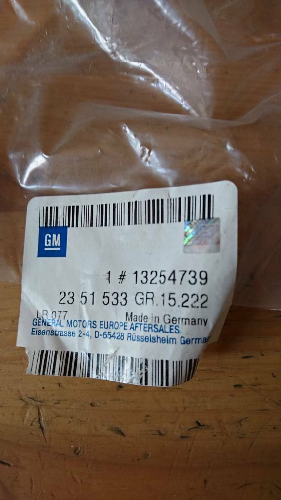 Opel Astra H Caravan Gepäcknetz Halter neu Original GM