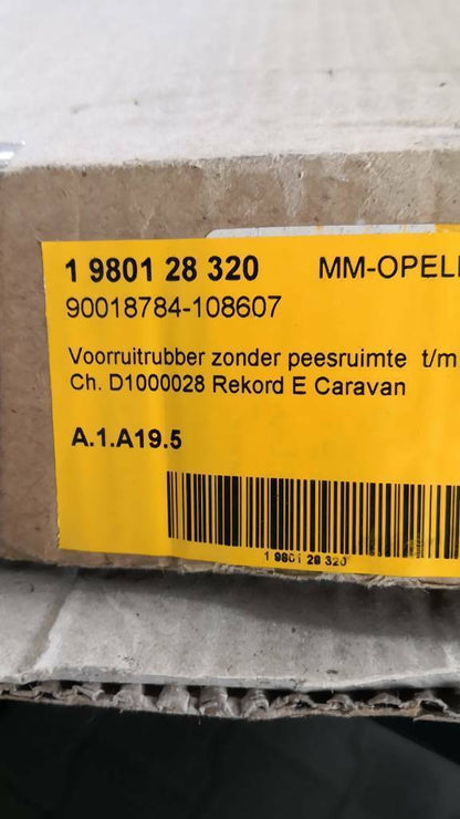 Opel Rekord Caravan Dichtung Windschutzscheibe Neu Original GM