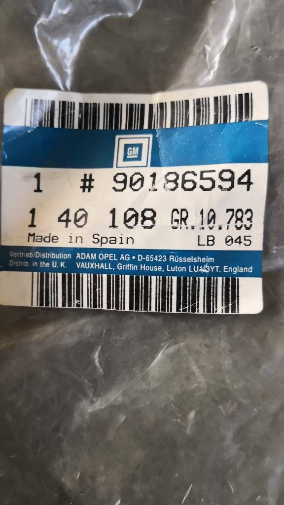 Opel Kadett E Fensterheber Manuell Neu Original GM