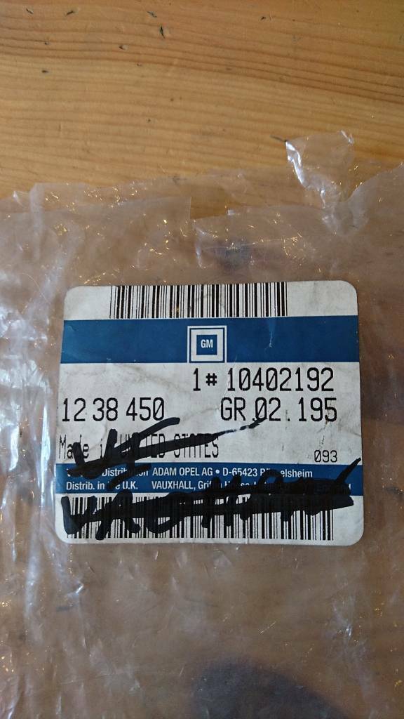 Sintra Neigungssensor Diebstahlwarnanlage neu original GM