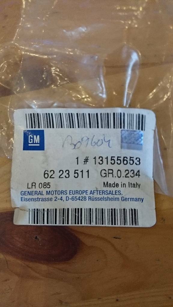 Astra H Kennzeichenleuchte Nummernschild neu original GM
