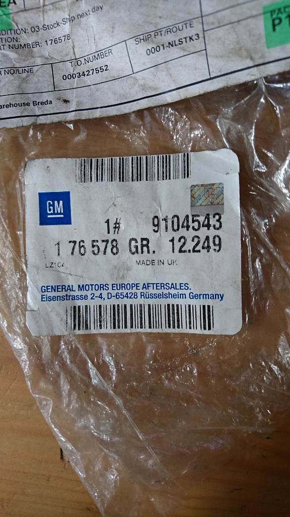 Corsa B Tigra A Blende Schloss Heckklape Neu Original GM