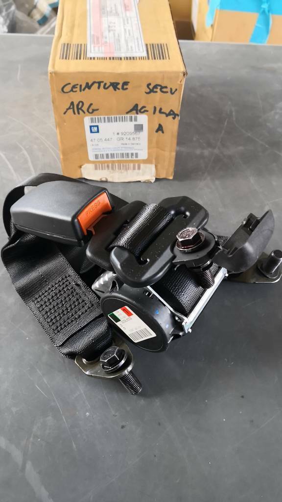 Opel Agila A Sicherheitsgurt Neu Original GM