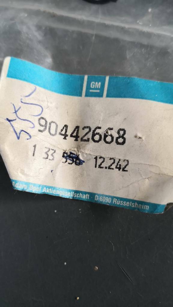 Opel Senator B Heckklappenschloss Neu Original GM