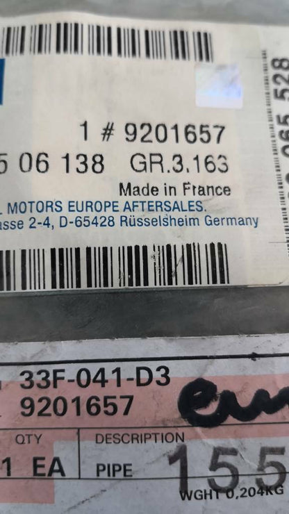 Opel Movano A Einspritzleitung Neu Original GM