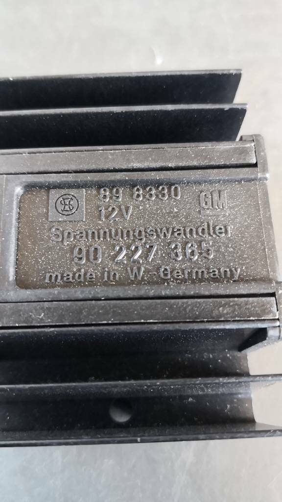 Opel Corsa A Kadett E Spannungswandler neu original GM