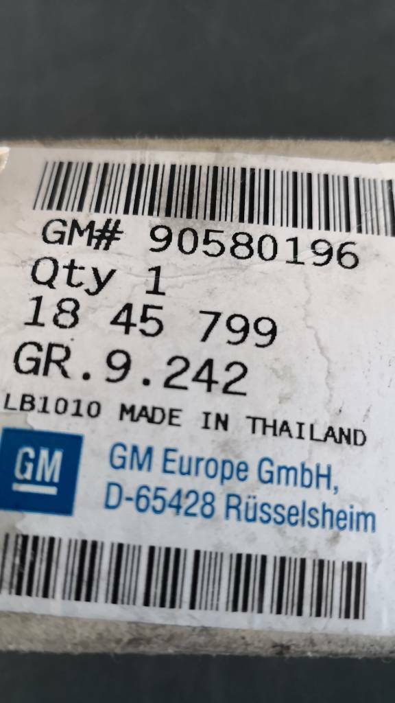Opel Zafira Vorwiderstand Neu Original GM