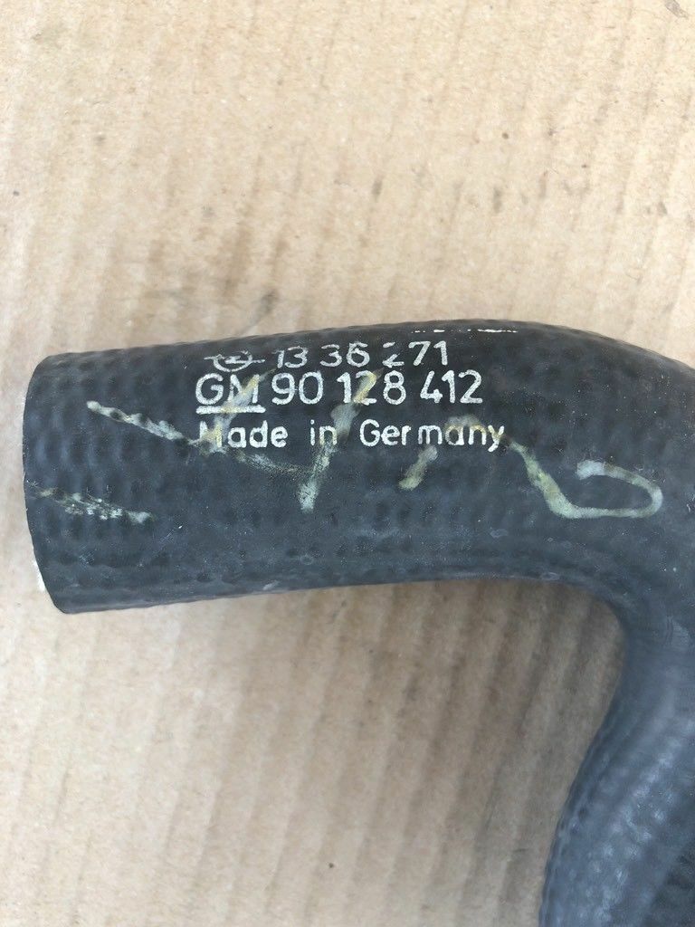 Original GM Opel kühler Schlauch oben Kadett D *NEU* 1336271