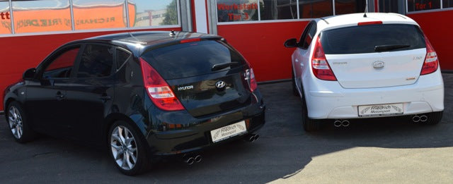 Friedrich Motorsport Duplex Endrohrsystem Hyundai i30 FD/FDH
