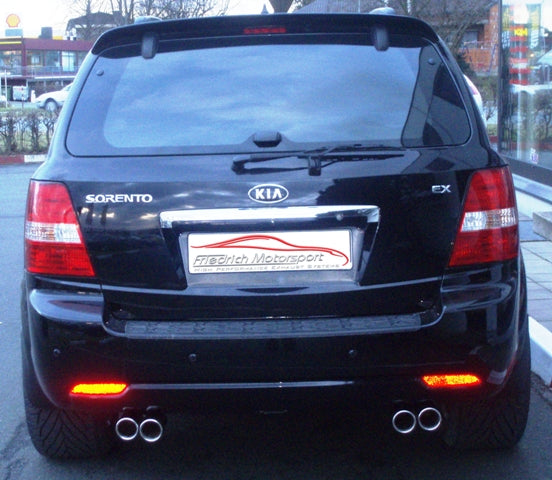 Friedrich Motorsport Duplex Endrohrsystem Kia Sorento II