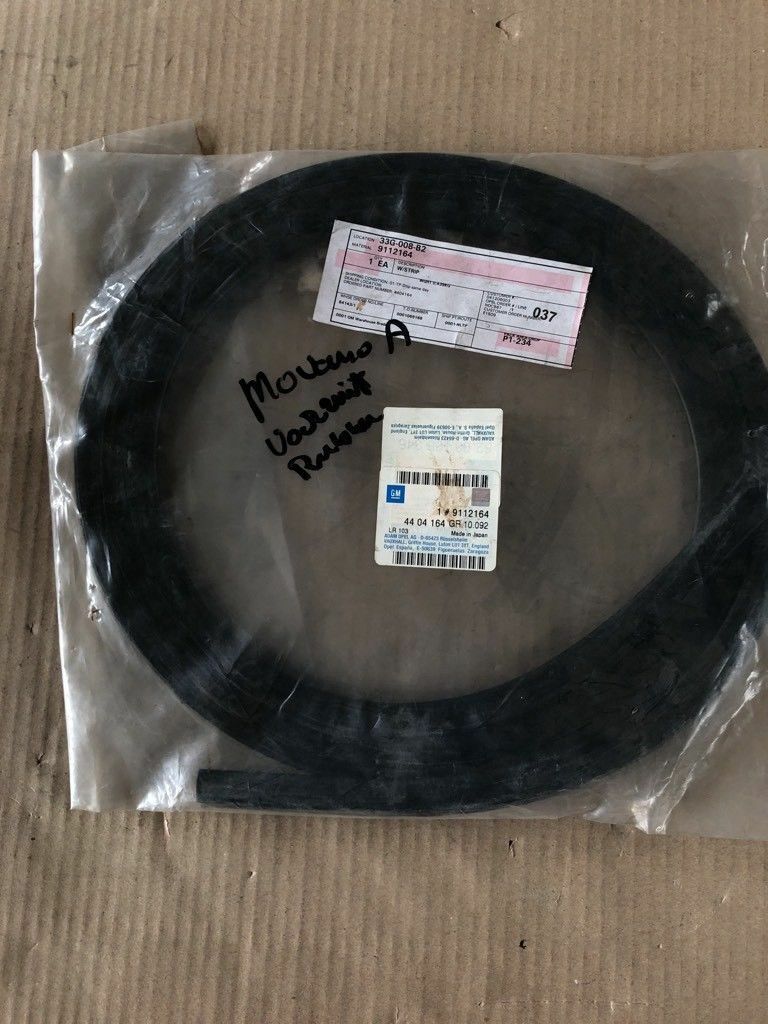 Original GM Opel Movano A Frontscheiben Dichtung *NEU*