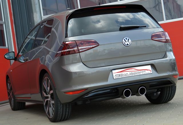 Friedrich Motorsport Duplex Endrohrsystem VW Golf VII GTD